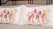 Load image into Gallery viewer, Bettina Norton Three Amigos Twin Pillow Casses